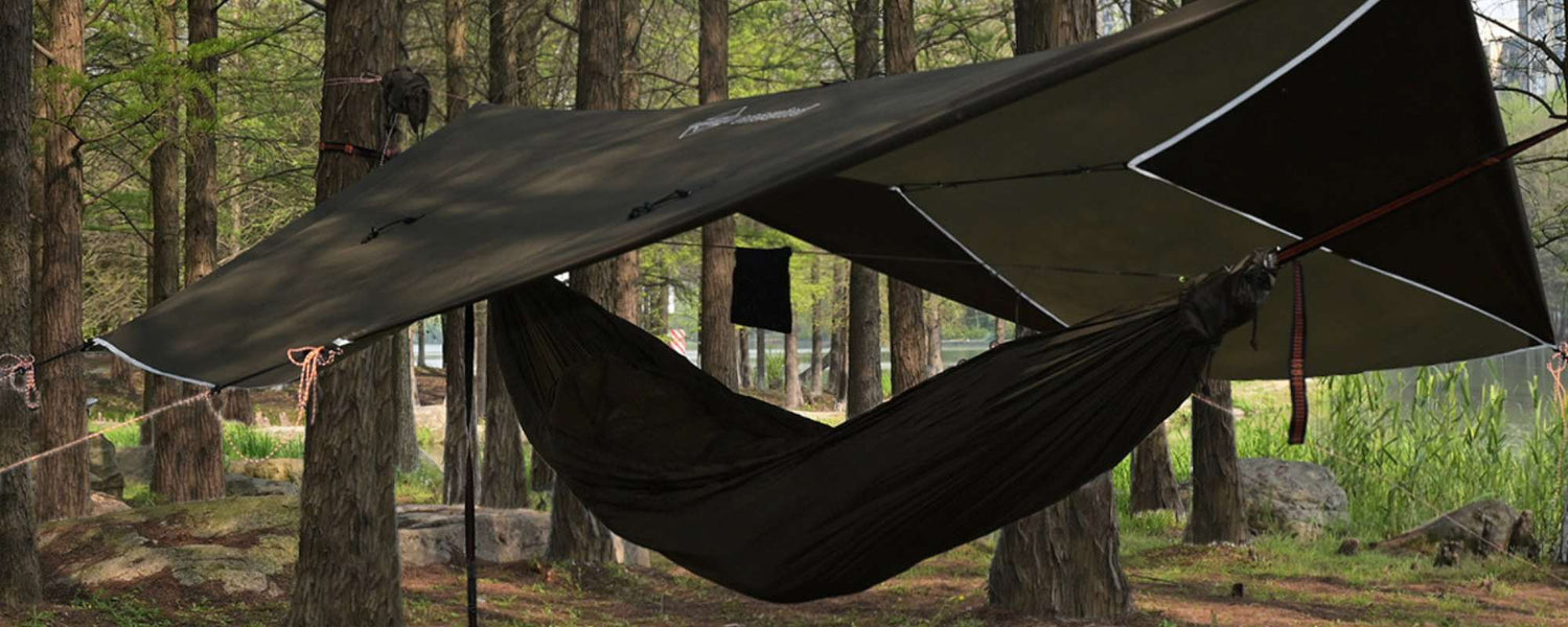 Escape the Bugs and Embrace the Outdoors with Onewind's 11' Double Camping Hammock