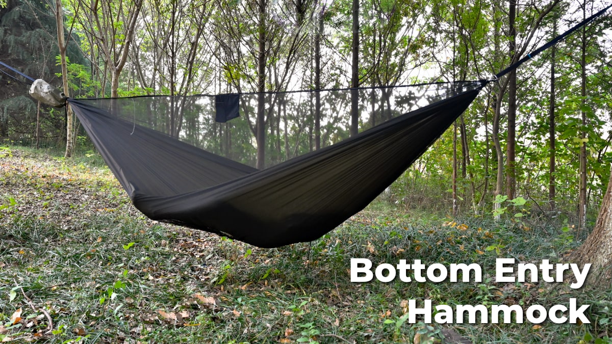 Bottom Entry Hammock Setup Instructions