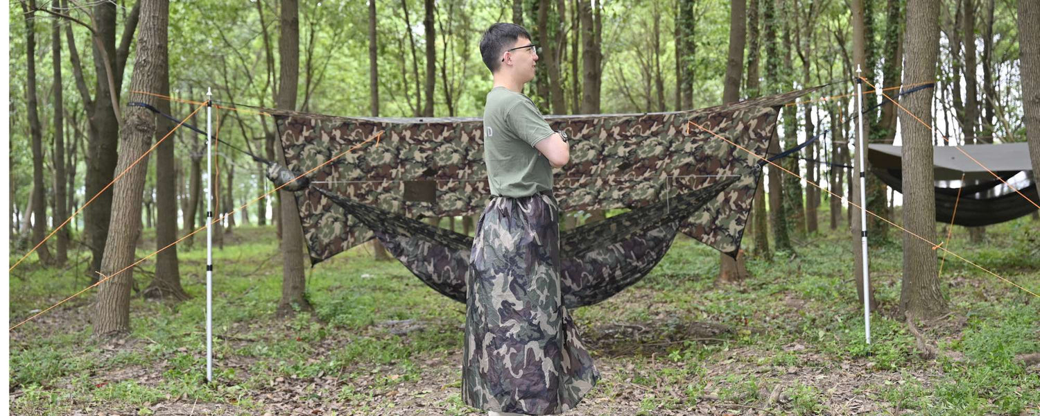 Ultralight Rain Skirt Camo | Onewind Outdoors