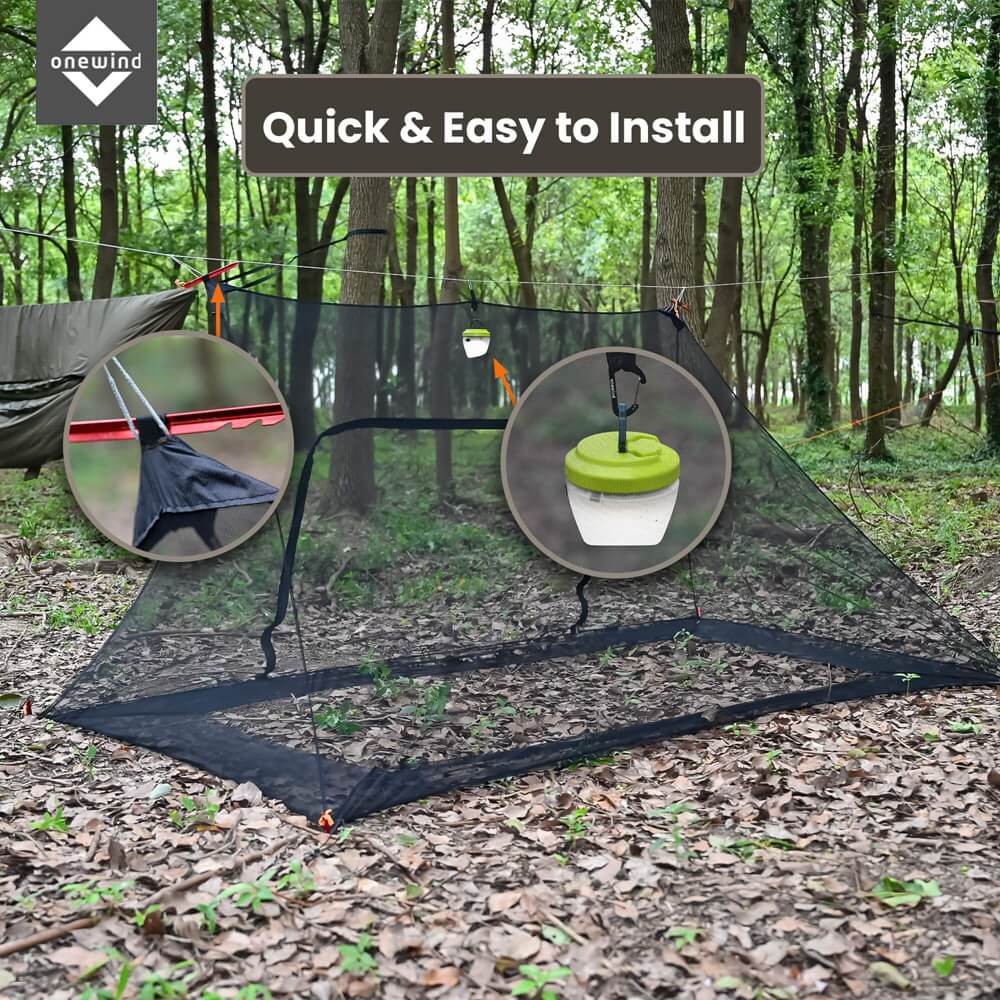 Shelter Bugnet Setup | Onewind Outdoors