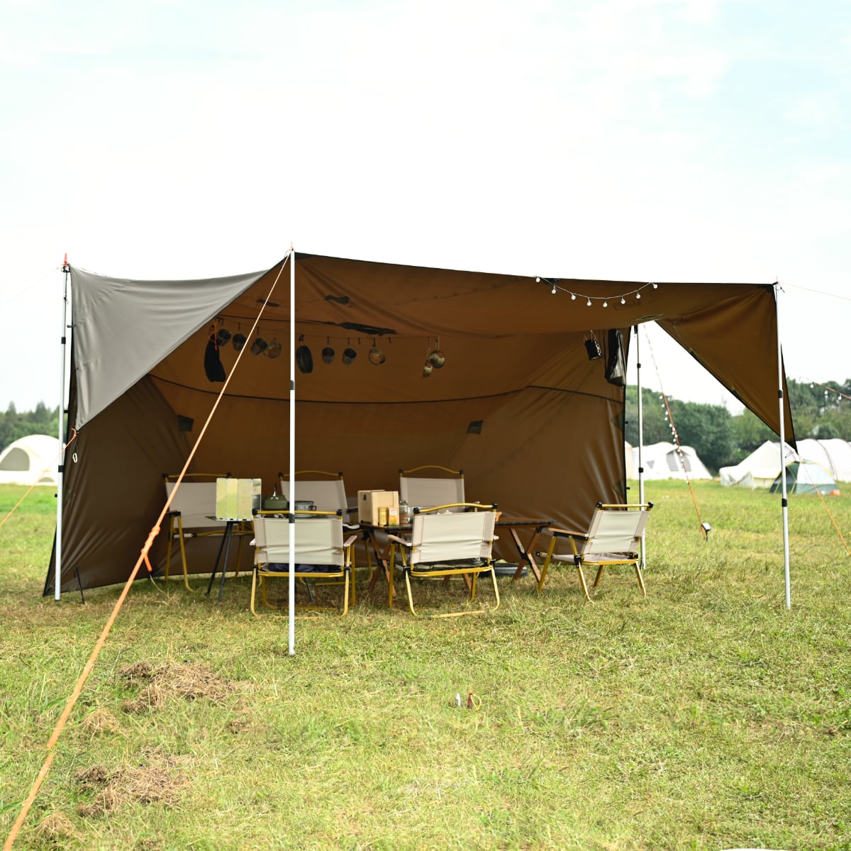 XL Tarp Tent Gather with Friends Outdoors 