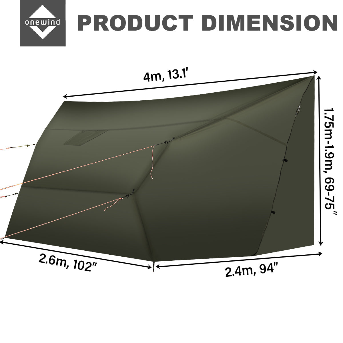 Hot Tent for Hammock Camping | Onewind Outdoors