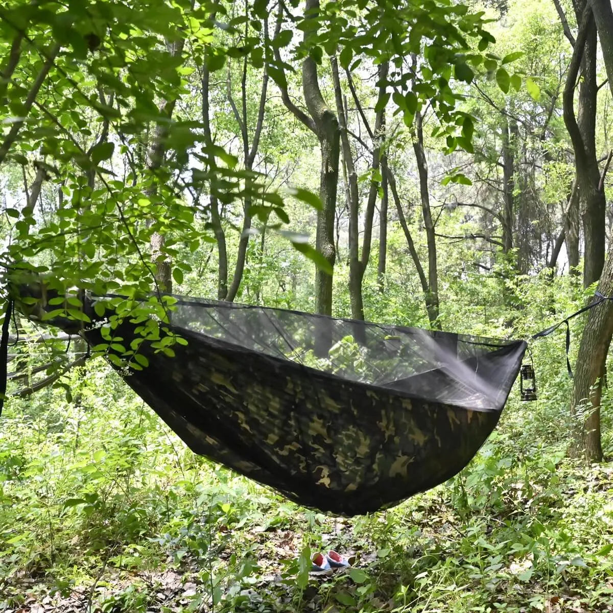 Aerie 11' Double Woodland Camouflage Hammock