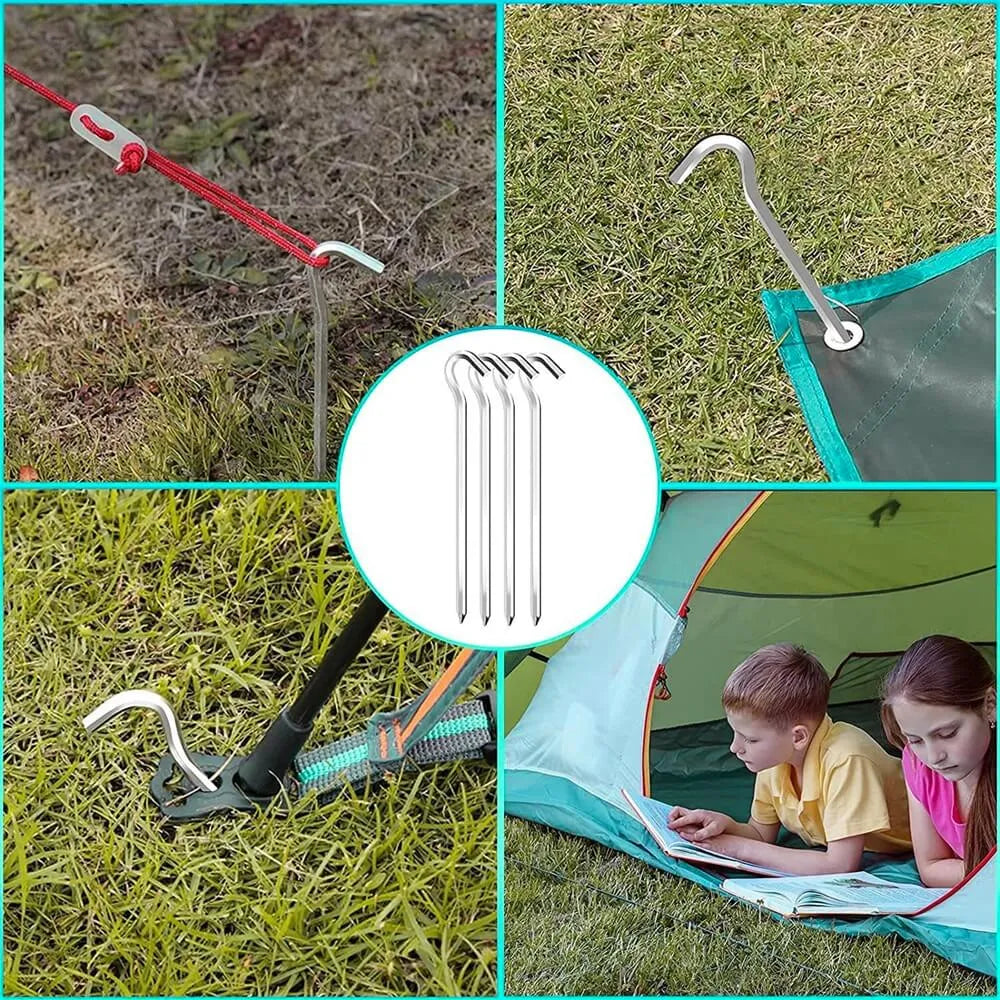 7" Hexagon Rod Tent Stake