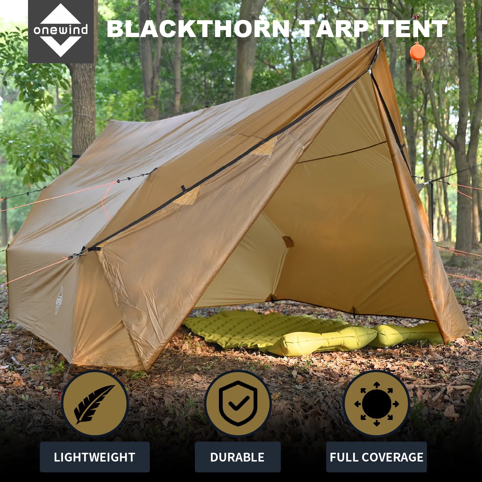 Ultraleichtes Tarp-Zelt von Blackthorn