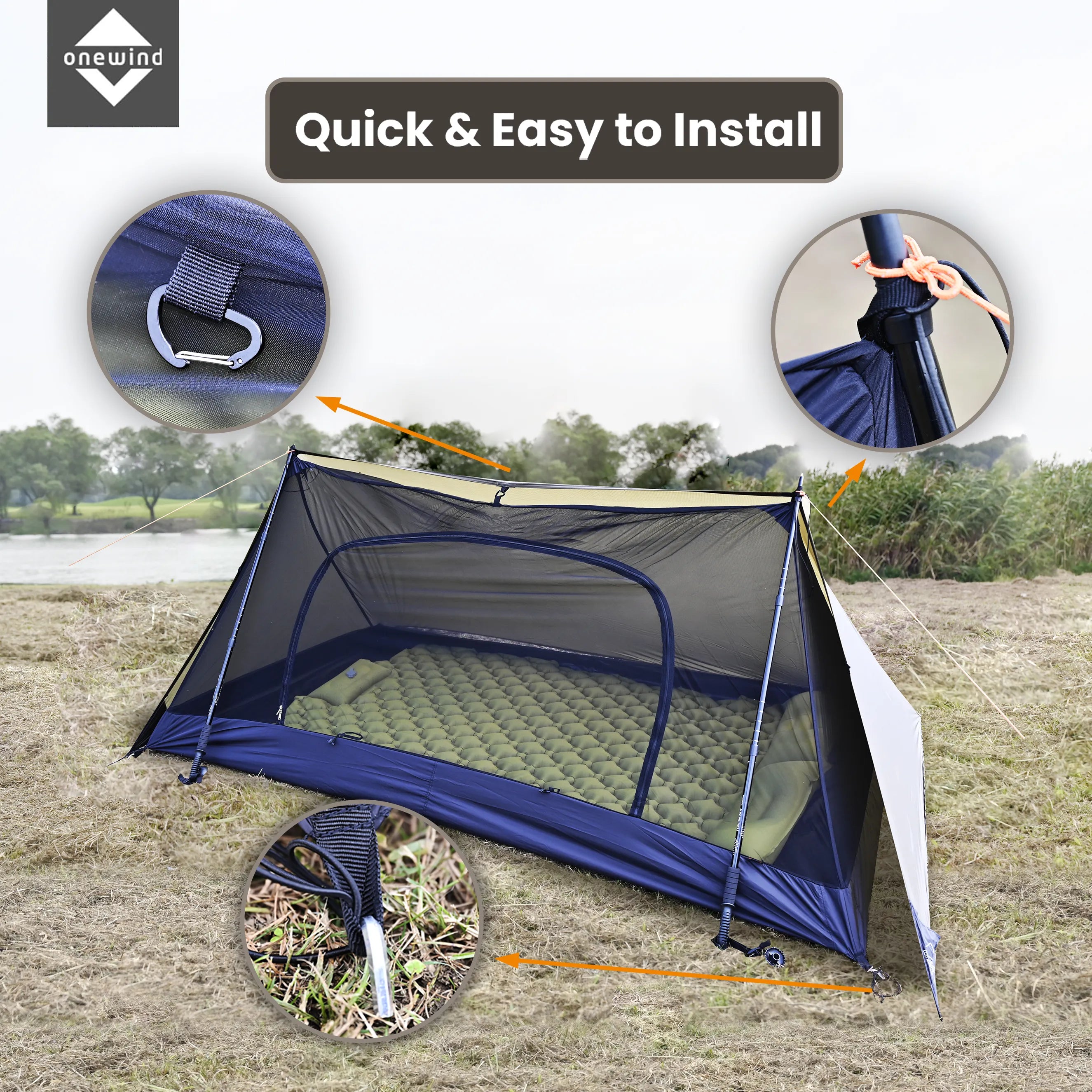 Dyad Shelter Inner Tent Mosquito Net