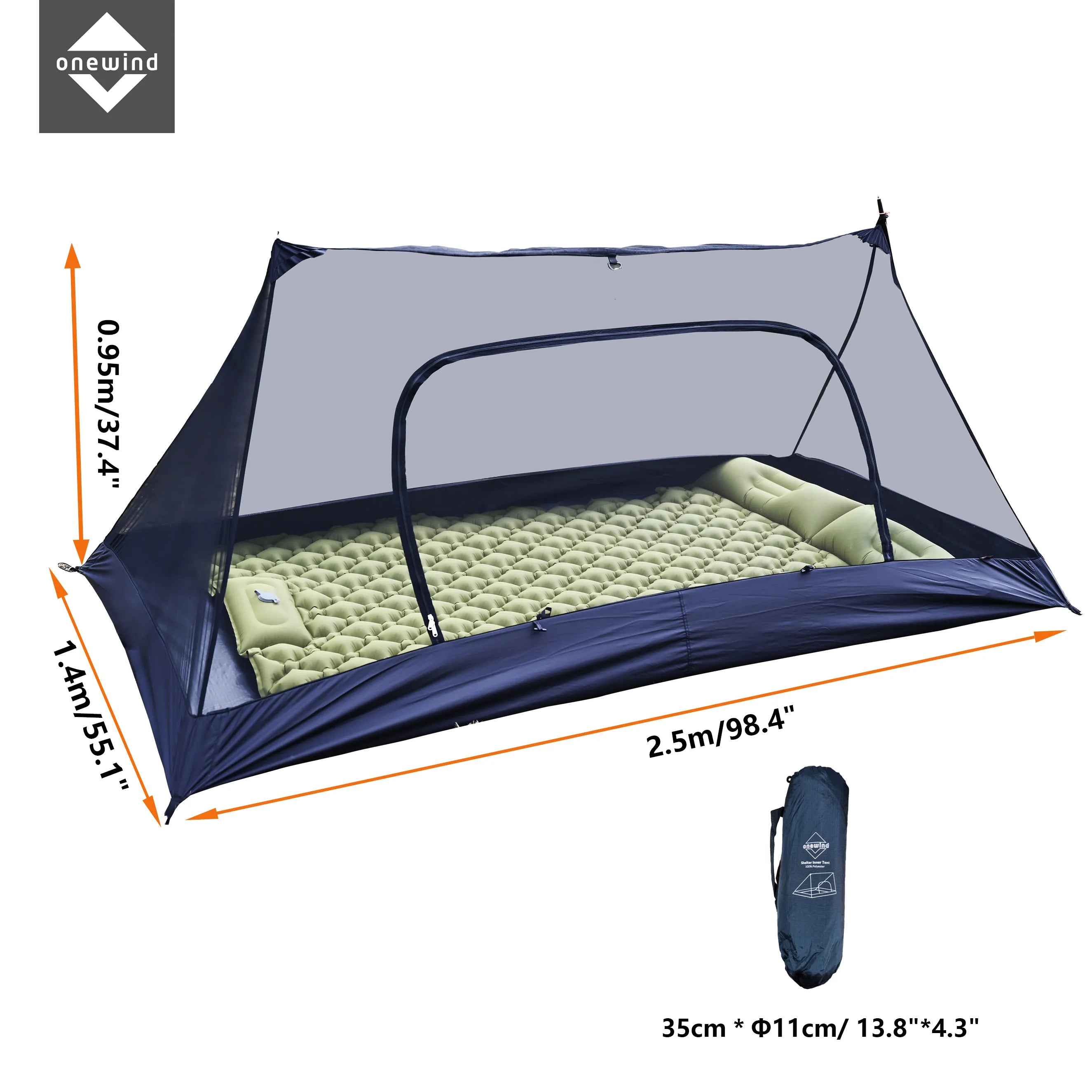 Dyad Shelter Inner Tent Mosquito Net