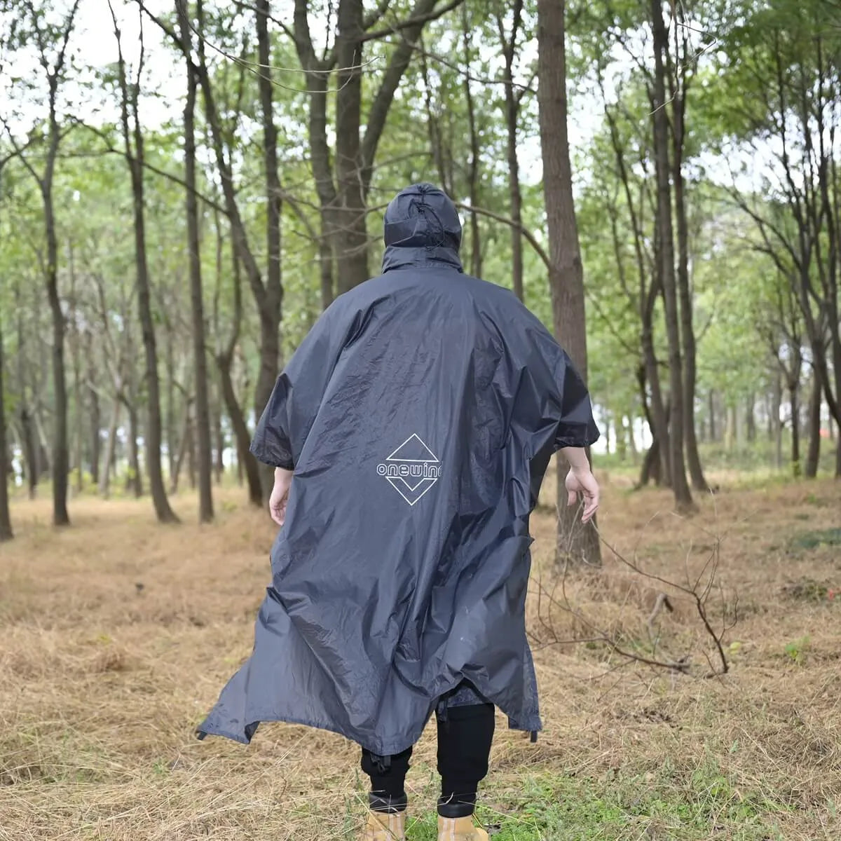 Extended-Length Ultralight Rain Poncho