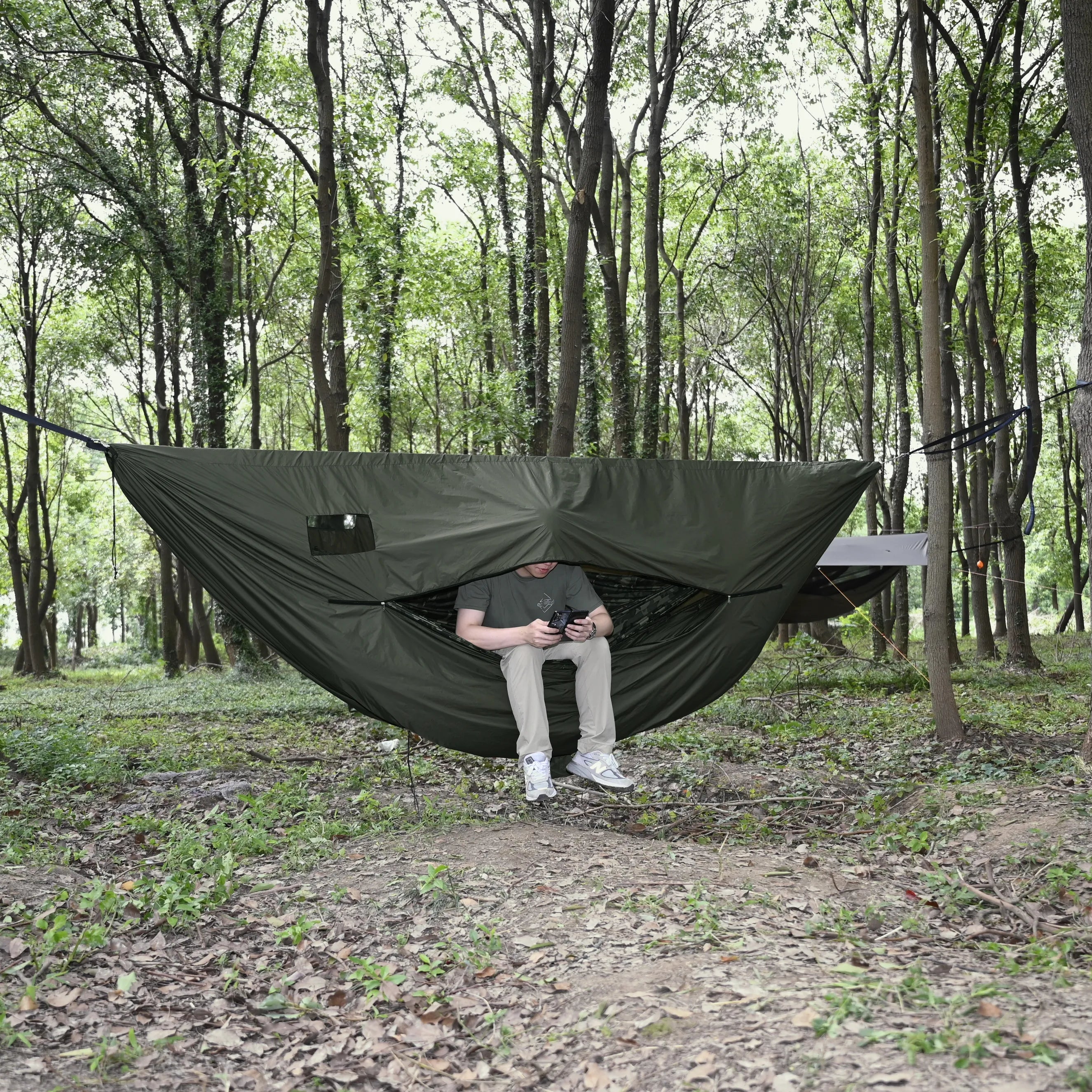 Hammock Zippered Windsock