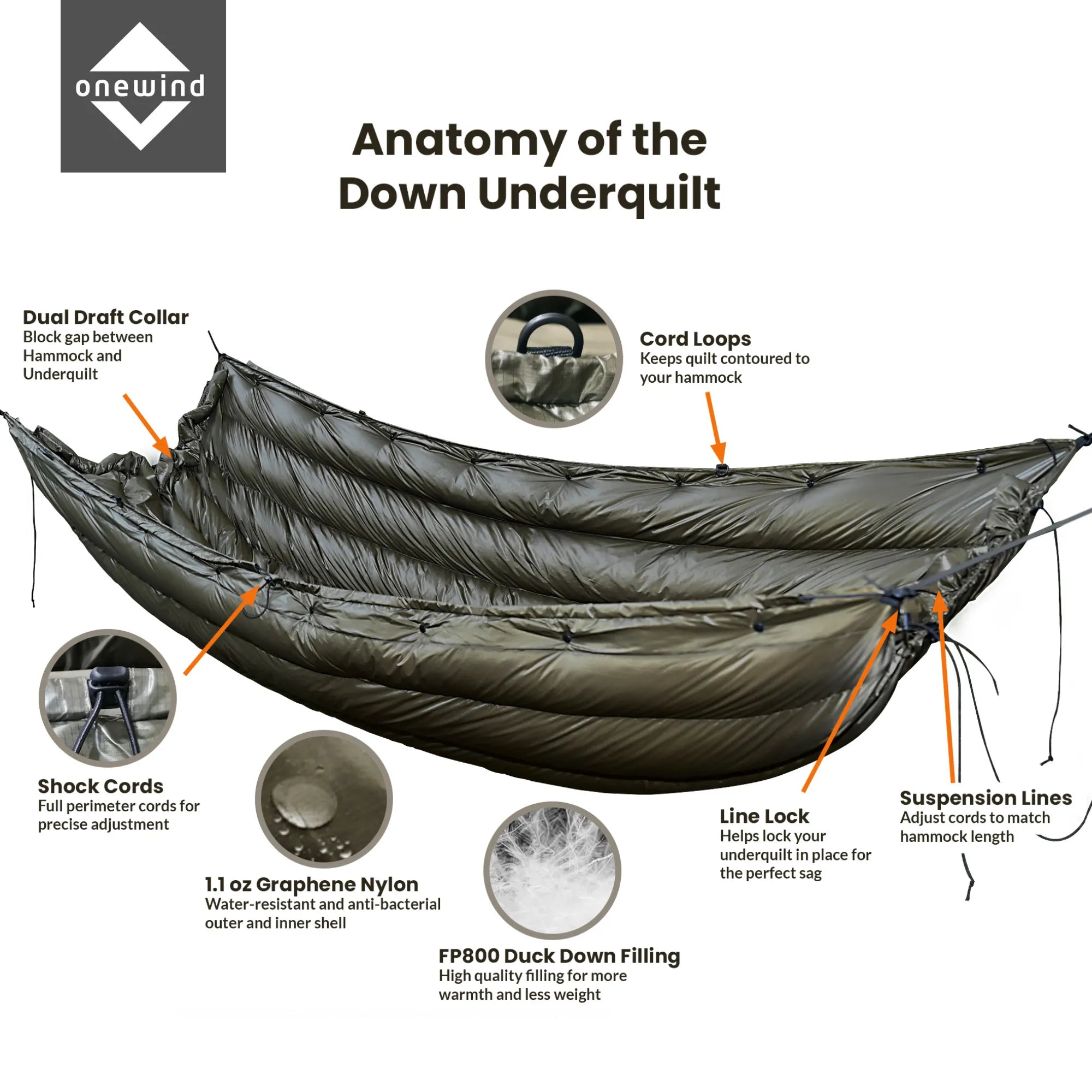 Equinox Hammock Down Underquilt