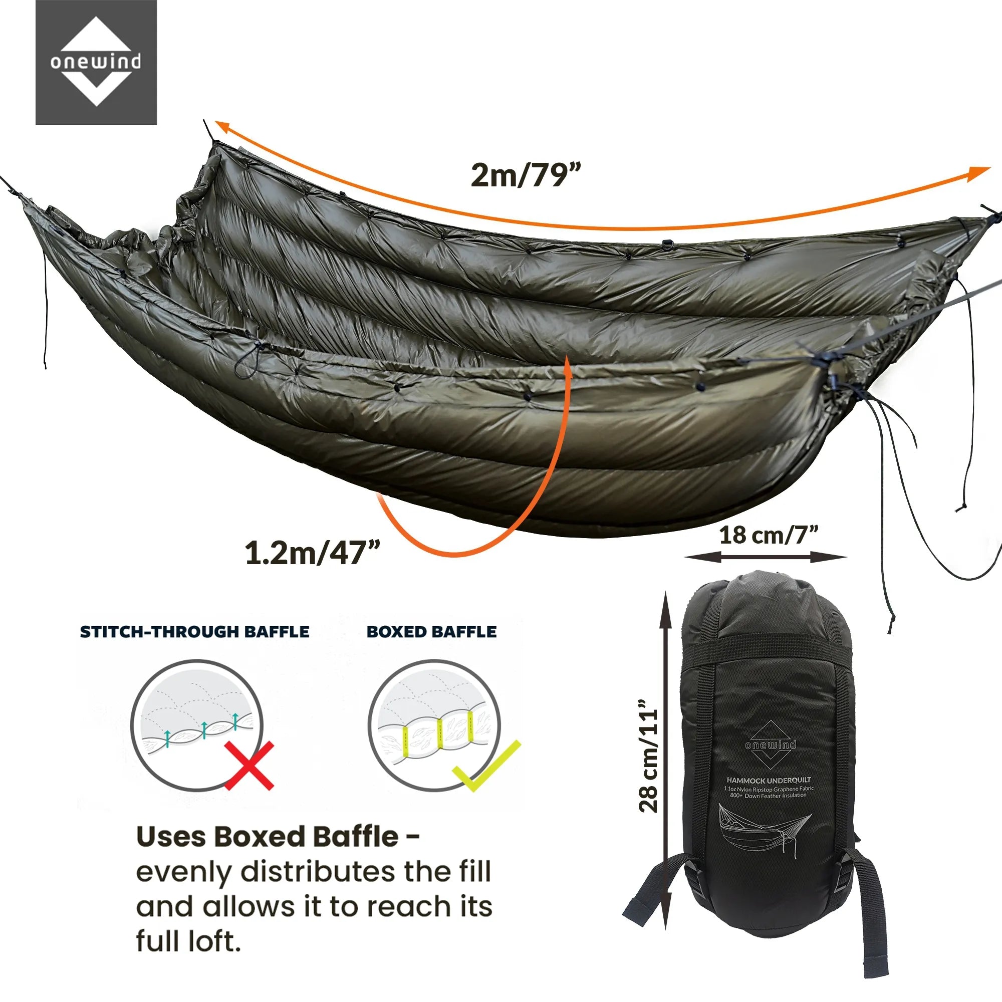 Equinox Hammock Down Underquilt