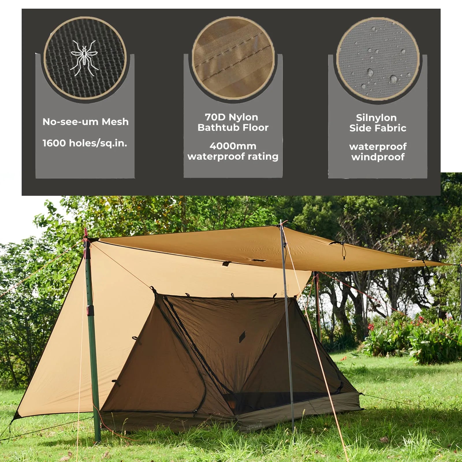 Tandem Ridge Shelter Tarp Inner Tent