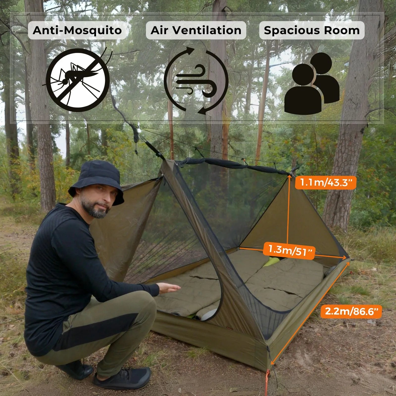 Tandem Ridge Shelter Tarp Inner Tent