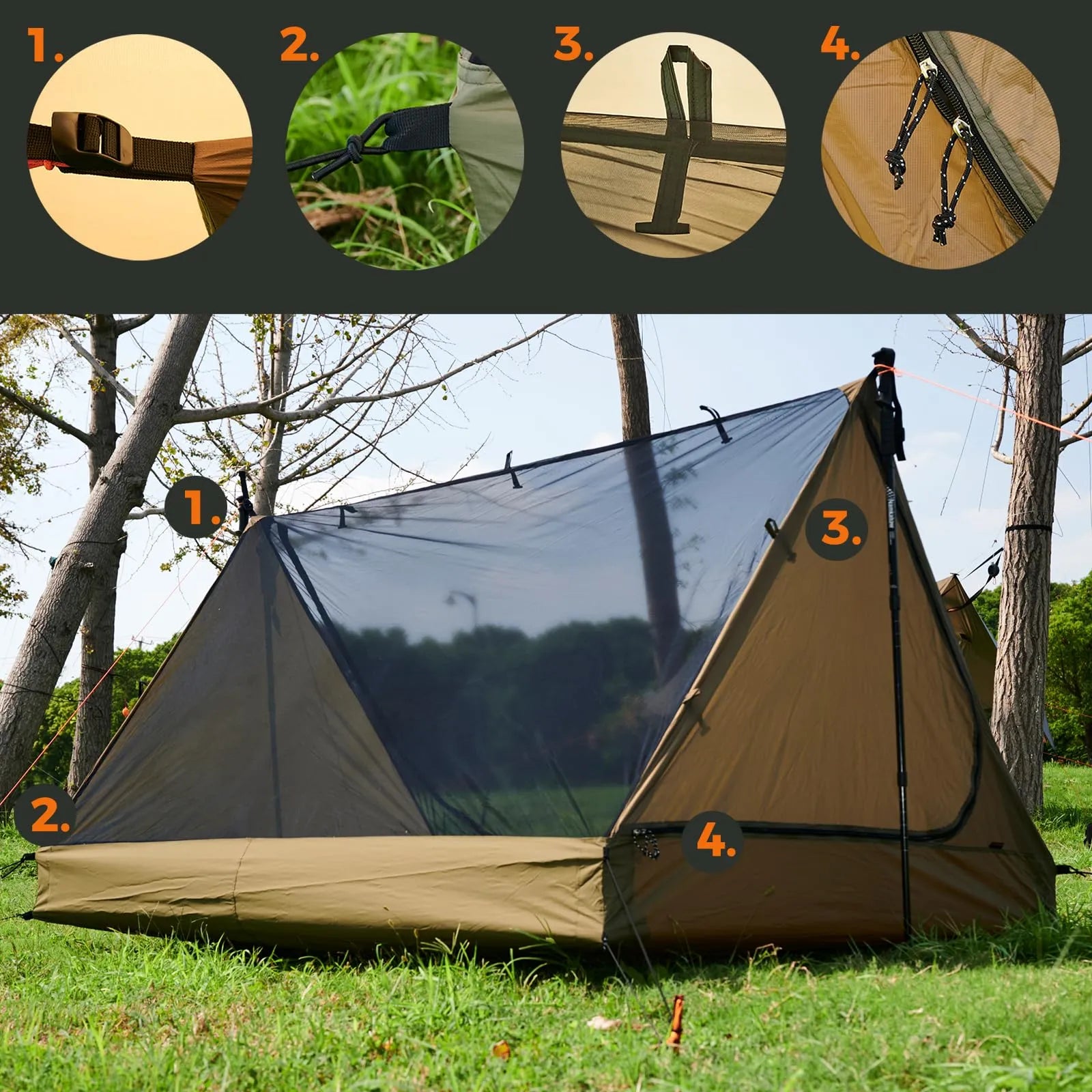 Tandem Ridge Shelter Tarp Inner Tent