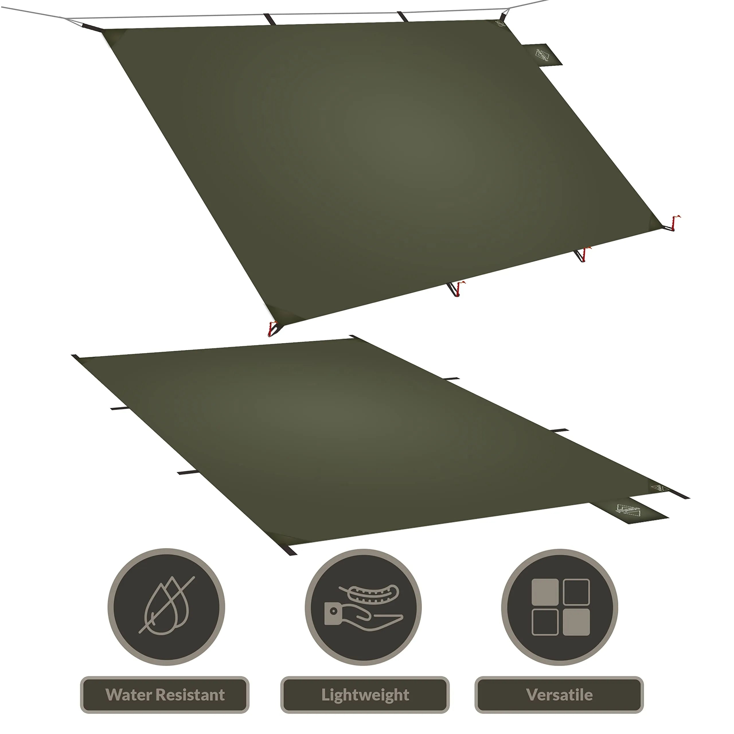 Ultraleichte Silnylon Shelter Footprint-Bodenmatte