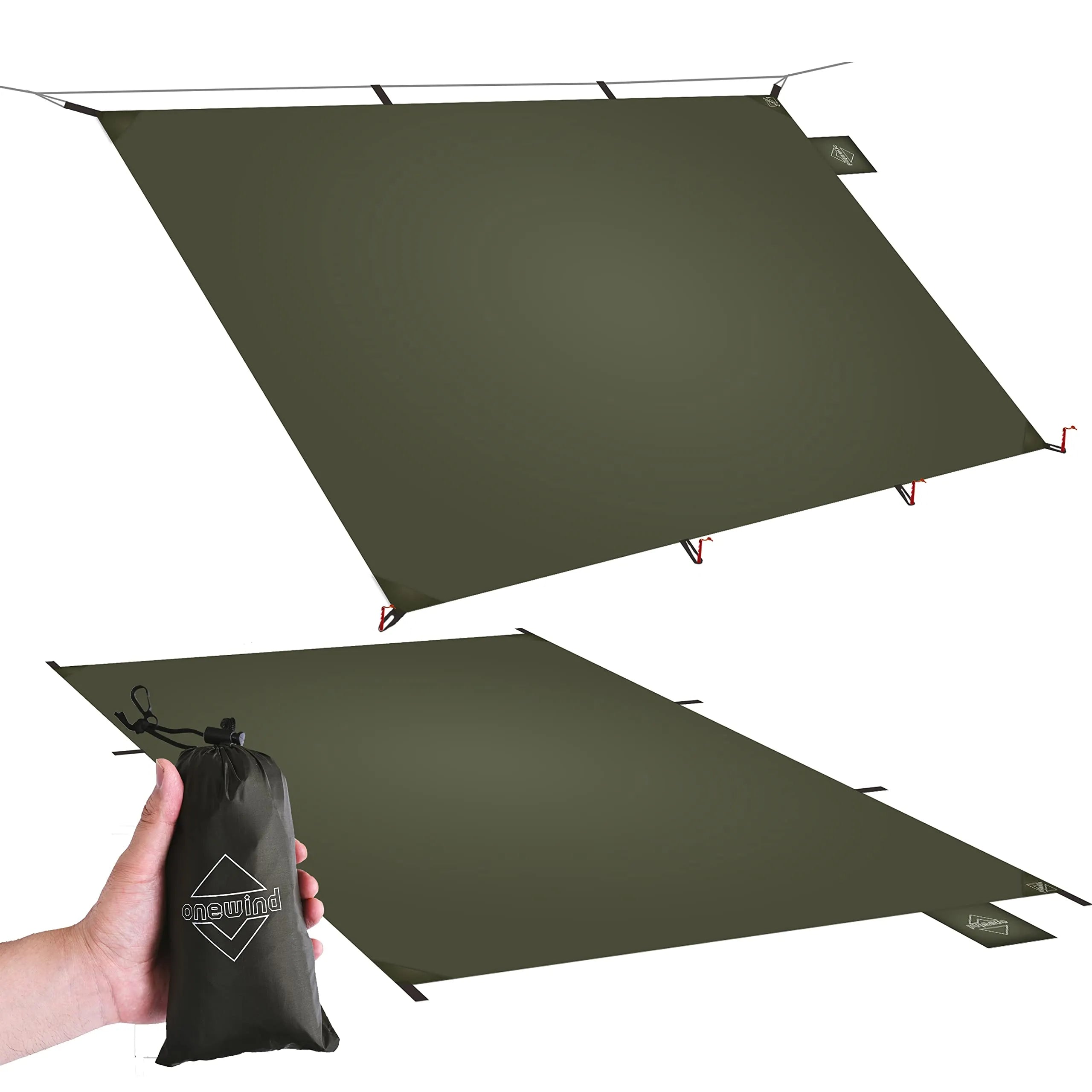 Ultralight Silnylon Shelter Footprint Ground Mat