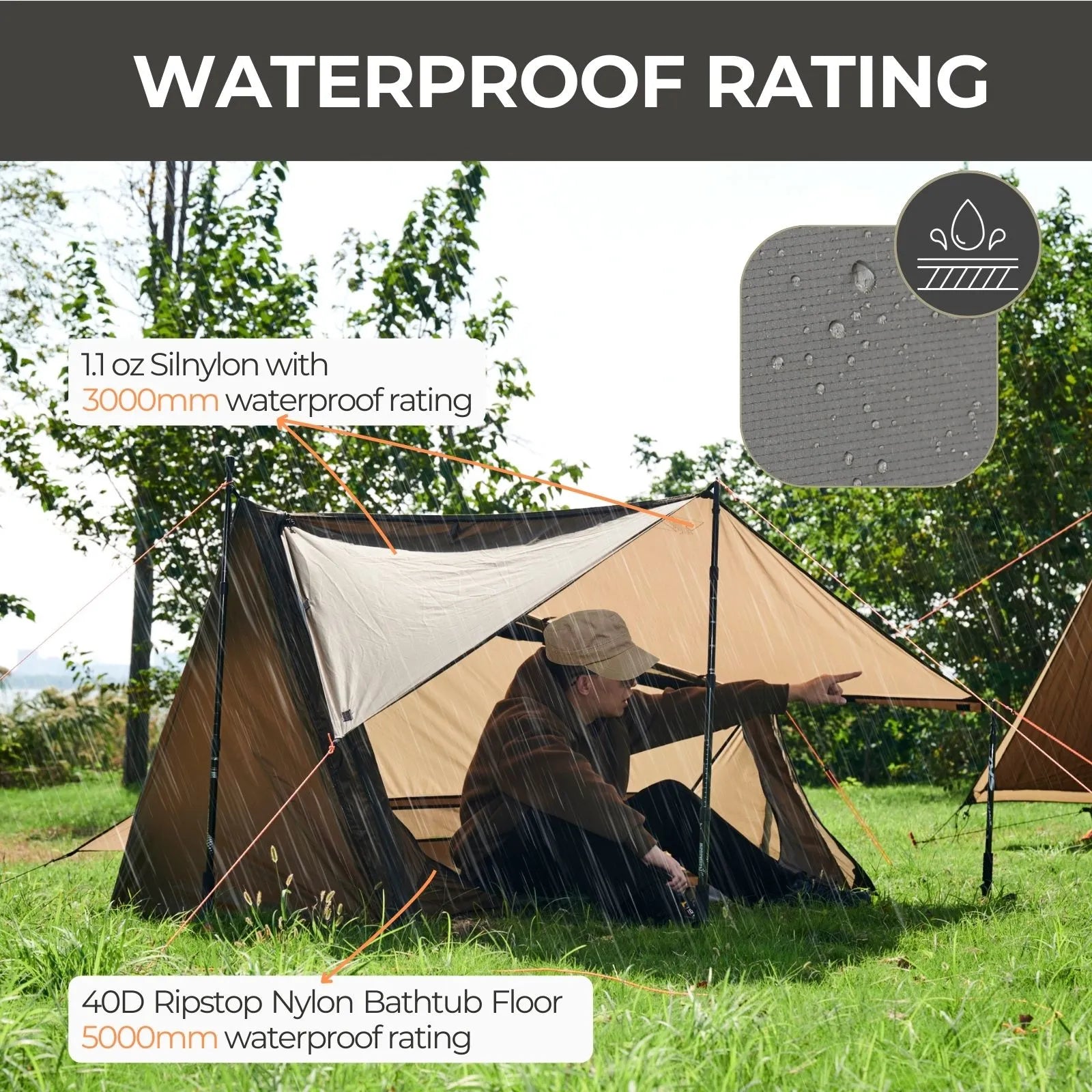 Waterproof Tent for Camping