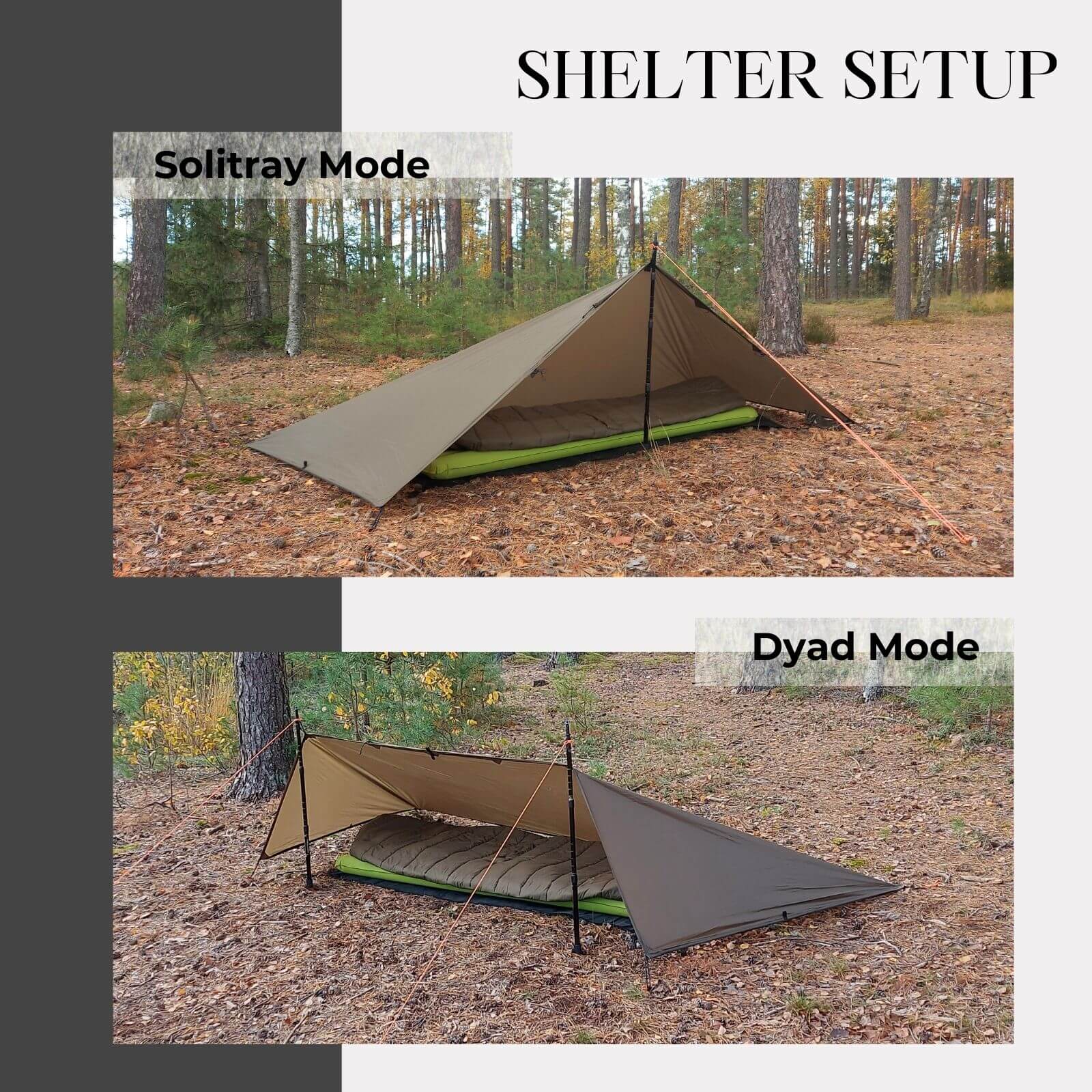 camping tarp shelter