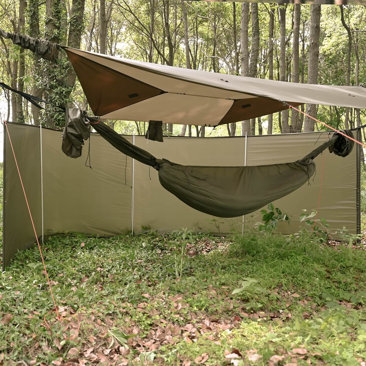 hammock camping privacy | Onewind Outdoors