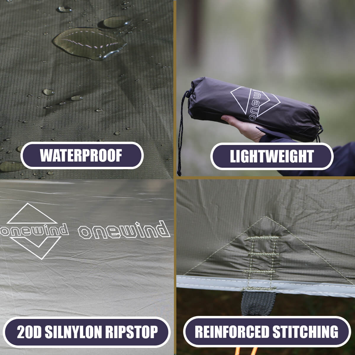 Silnylon Tarp|Onewind Outdoors