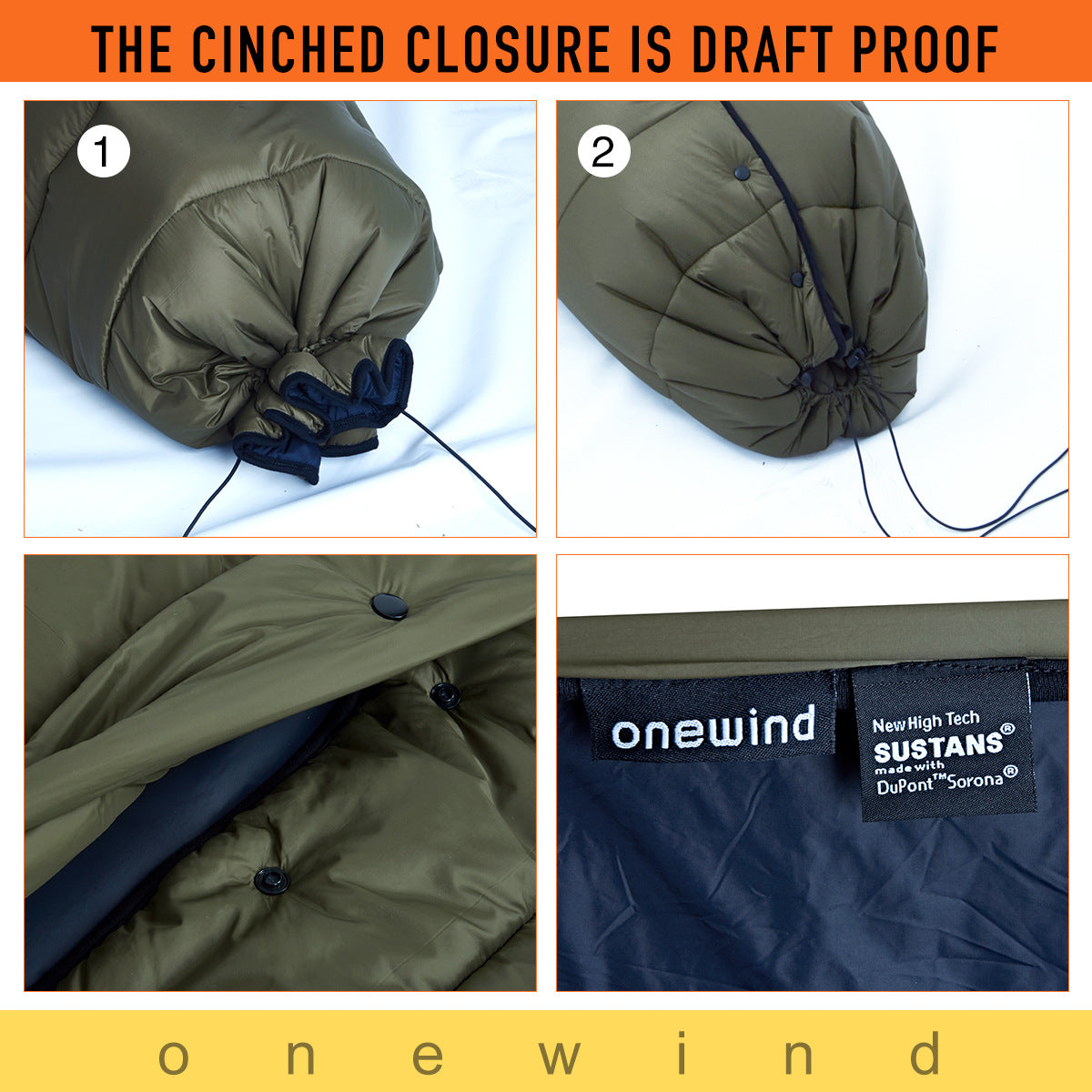 Soft Sleeping Bag | Onewind Outdoors