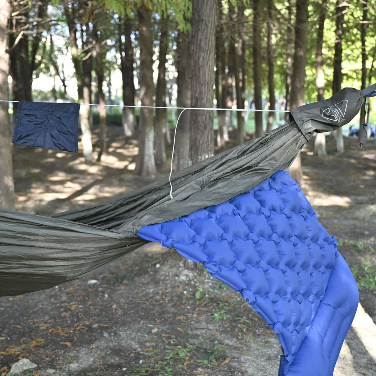 Onewind 11Ft Camping Hammock with Mosquito Net, with Unique Adjustable  UHMWPE Ridgeline, Lightweight Portable Double Hammock with 12ft Tree  Straps, Id