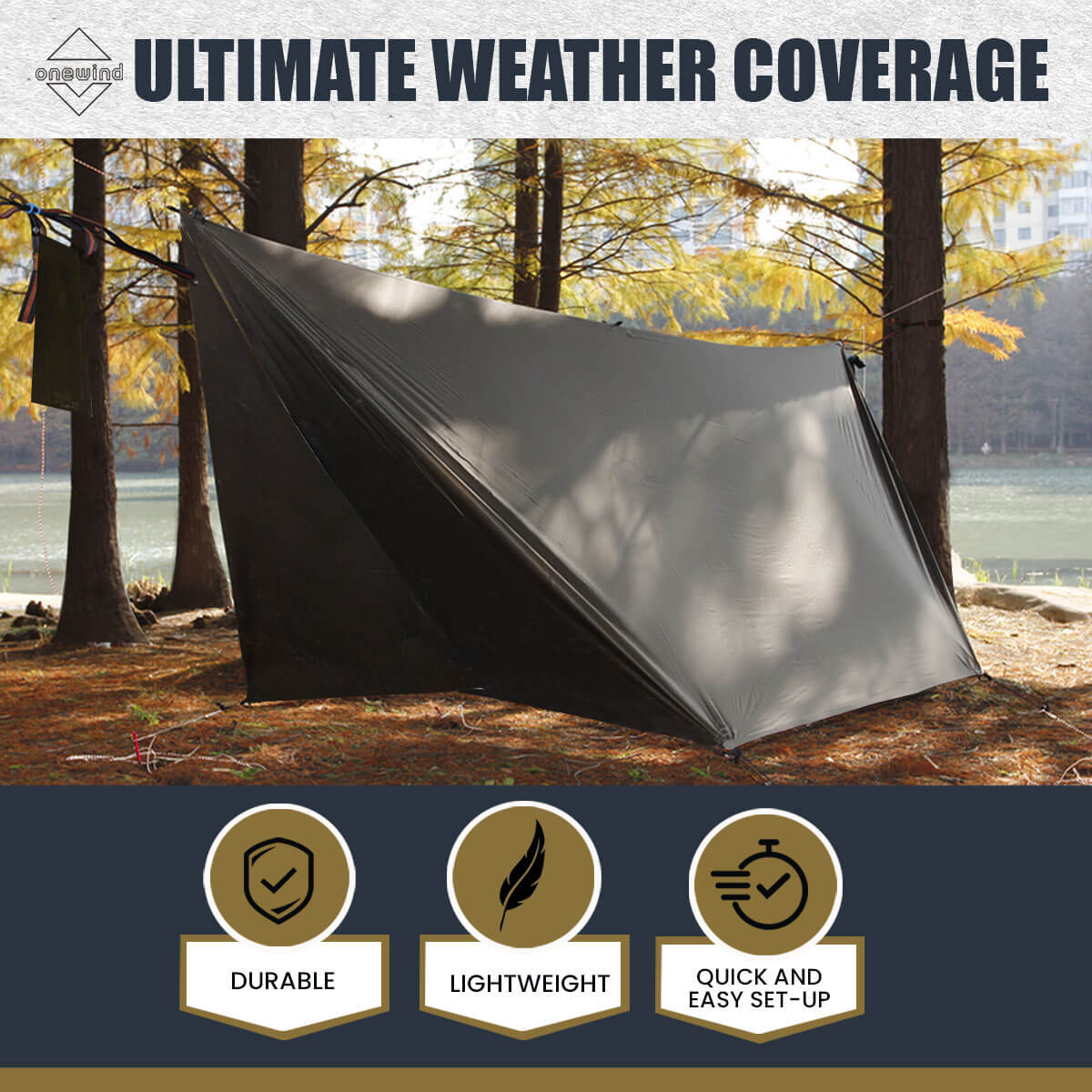 Hammocking Tarp | Onewind Outdoors