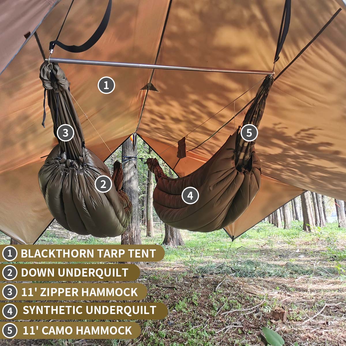 Hot Tarp Tent Setup | Onewind Outdoors