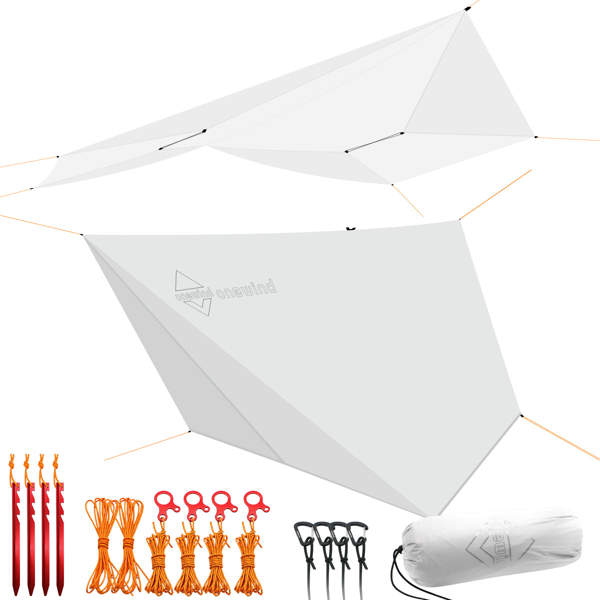 Tarp Tent Light Grey | Onewind Outdoors