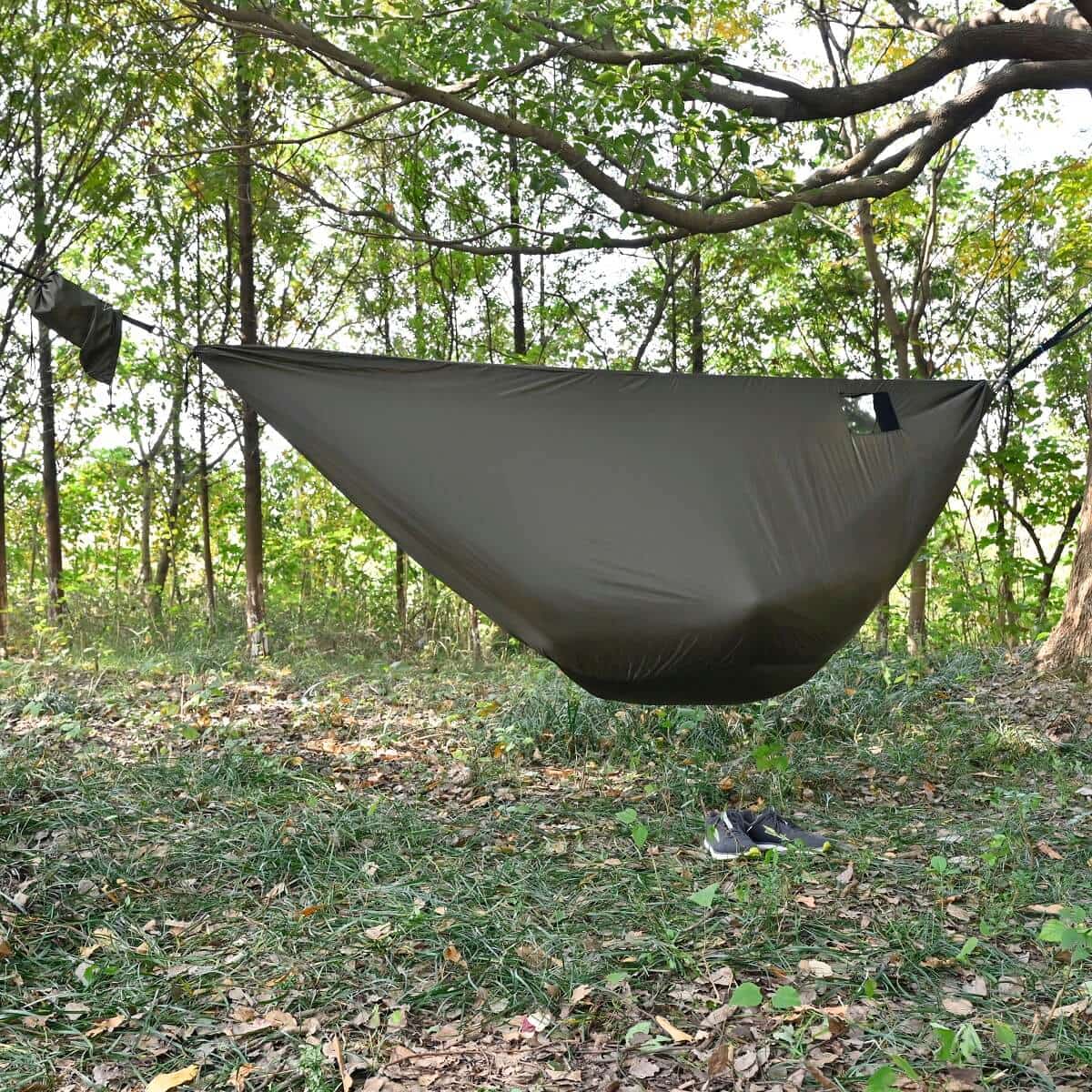 Hammock Wind Protection in winter| Onewind Outdoors