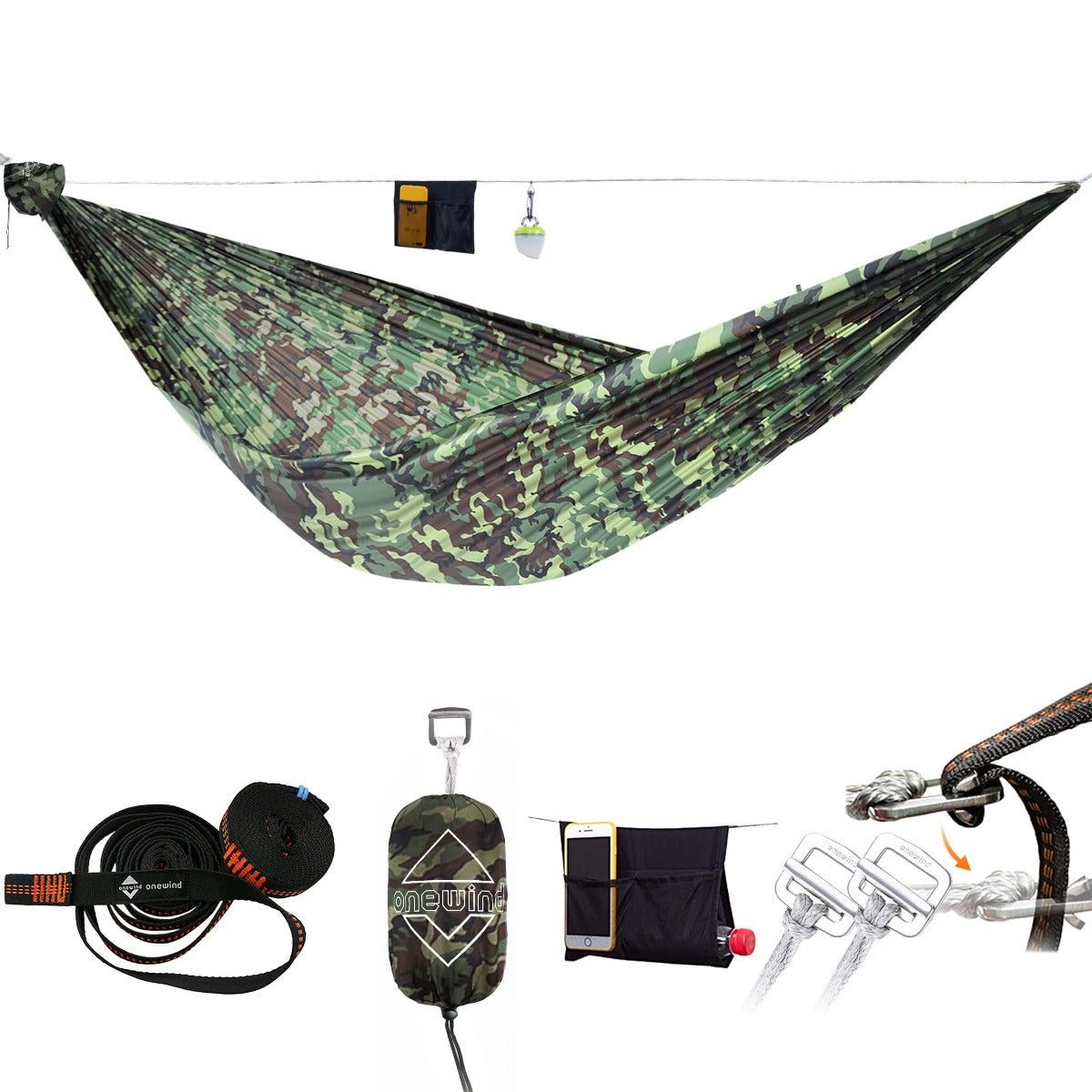 Camo Hammock Camping Set | Onewind Outdoors