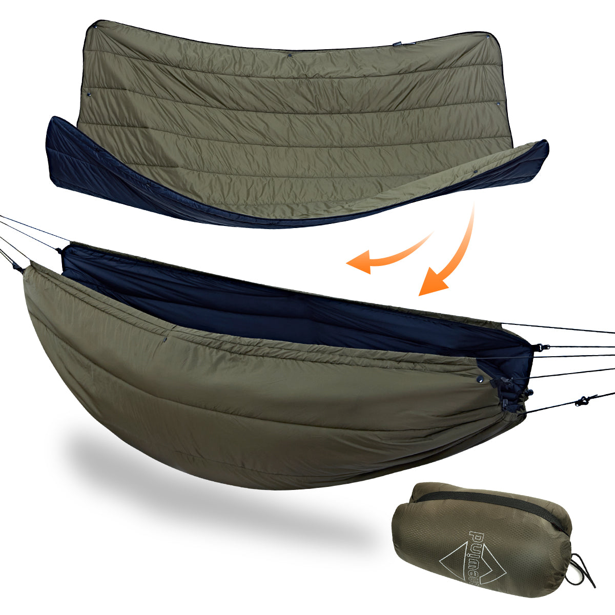 Hammock Underquilt for Winter | Onewind Outdoors