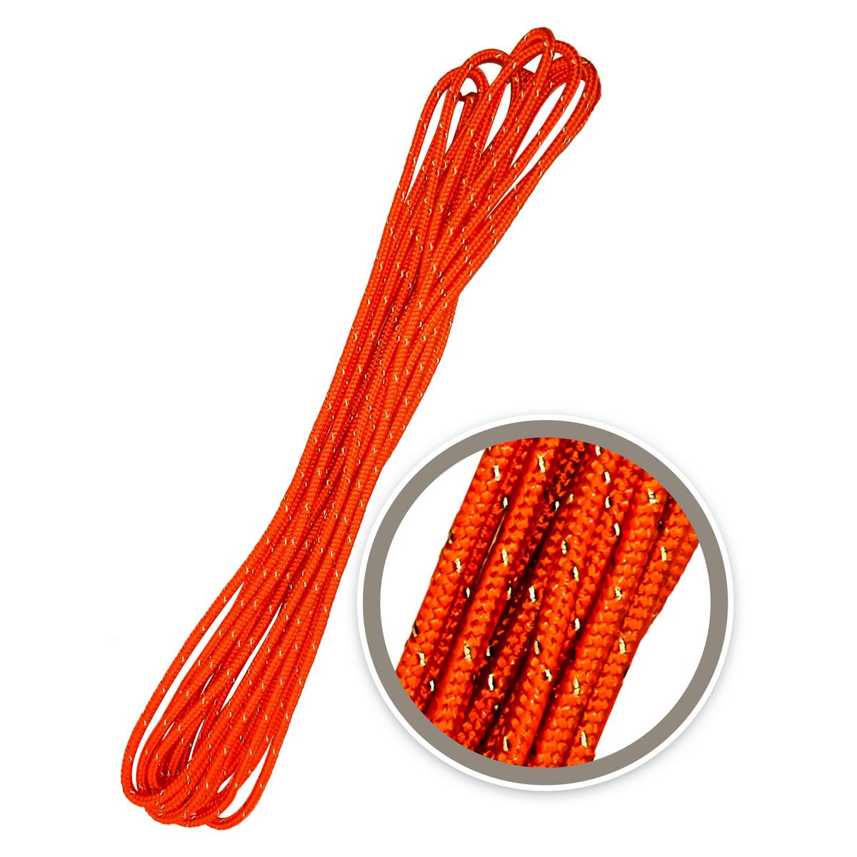 10' Light-Reflective Guyline for Tents & Hammocks-Orange Detail | Onewind Outdoors