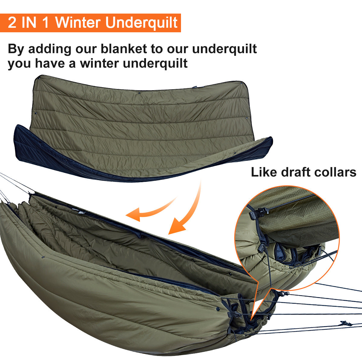 Hammock Underquilt for Winter| Onewind Outdoors